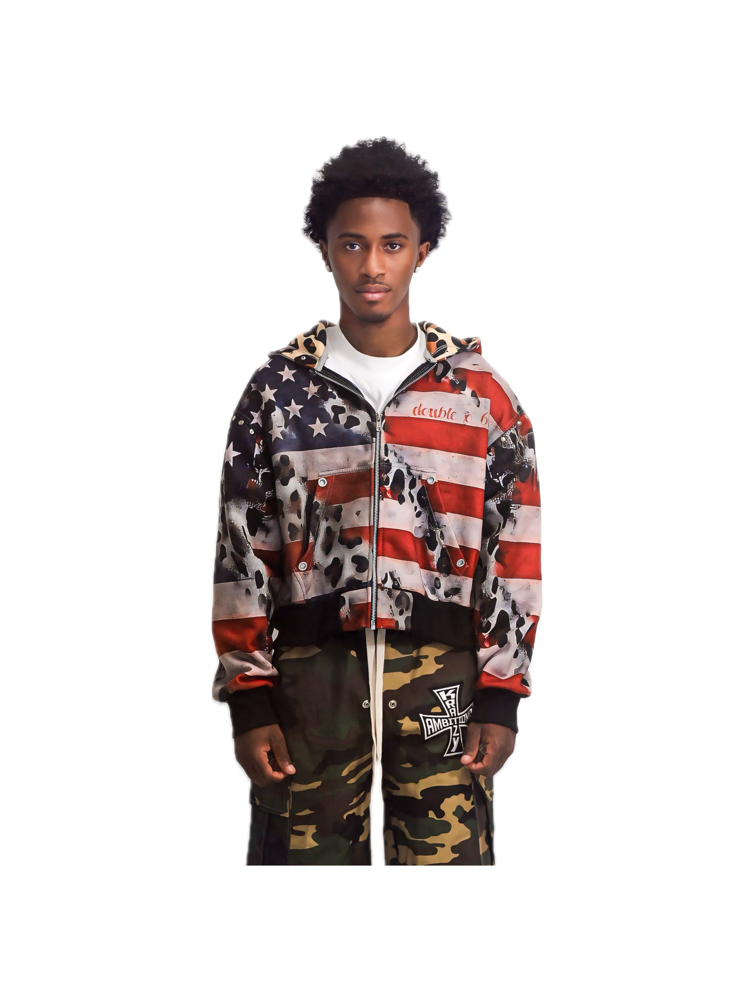 6ix States of Chaos Zip Up