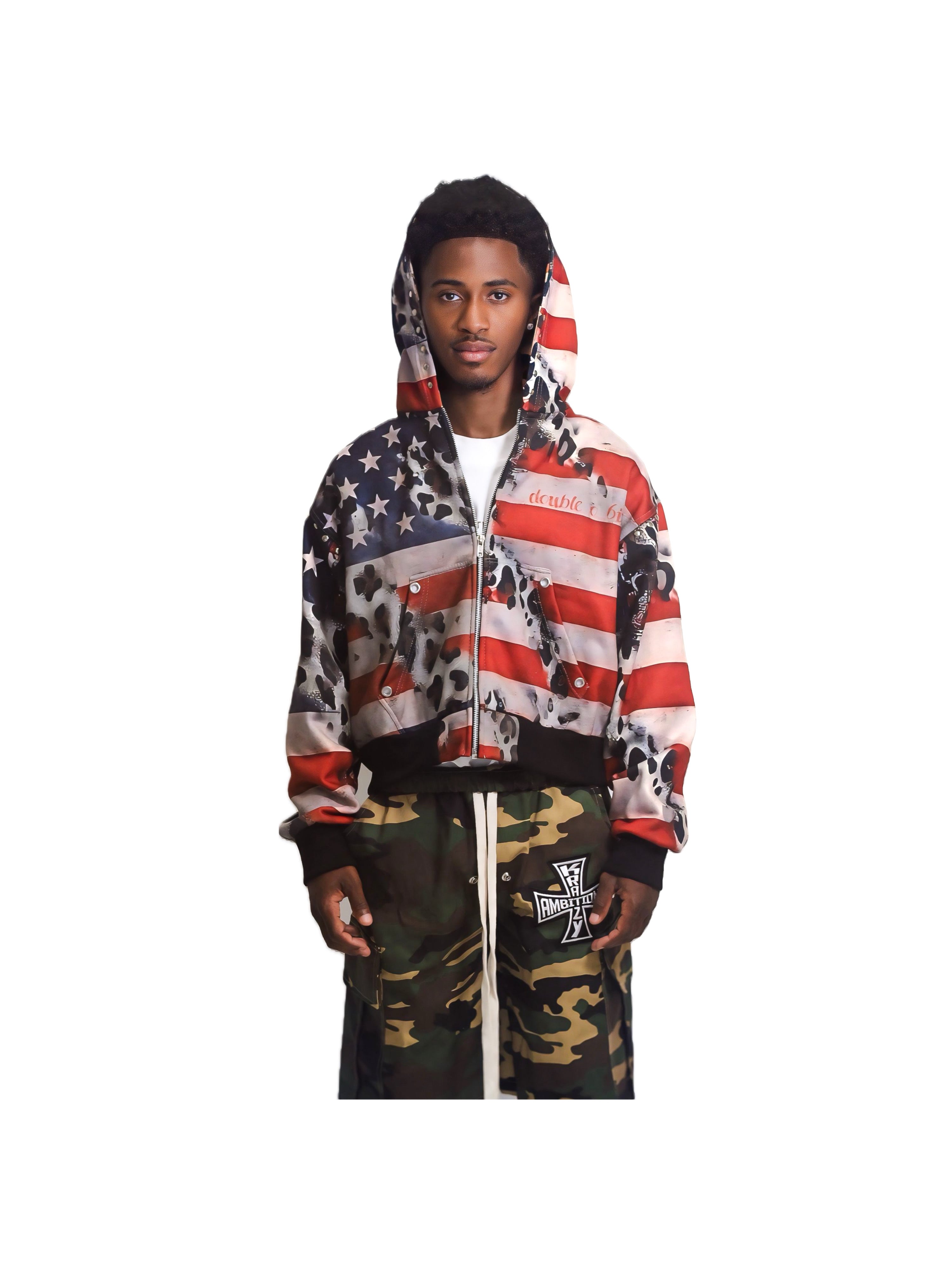 6ix States of Chaos Zip Up